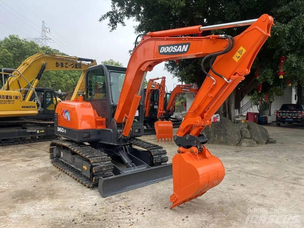 Doosan DH 60-7 Mini ekskavatörler, 7 tona dek