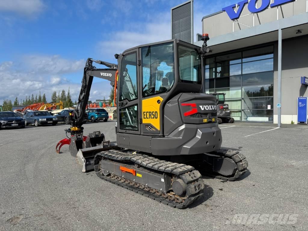 Volvo ECR 50 F Mini ekskavatörler, 7 tona dek