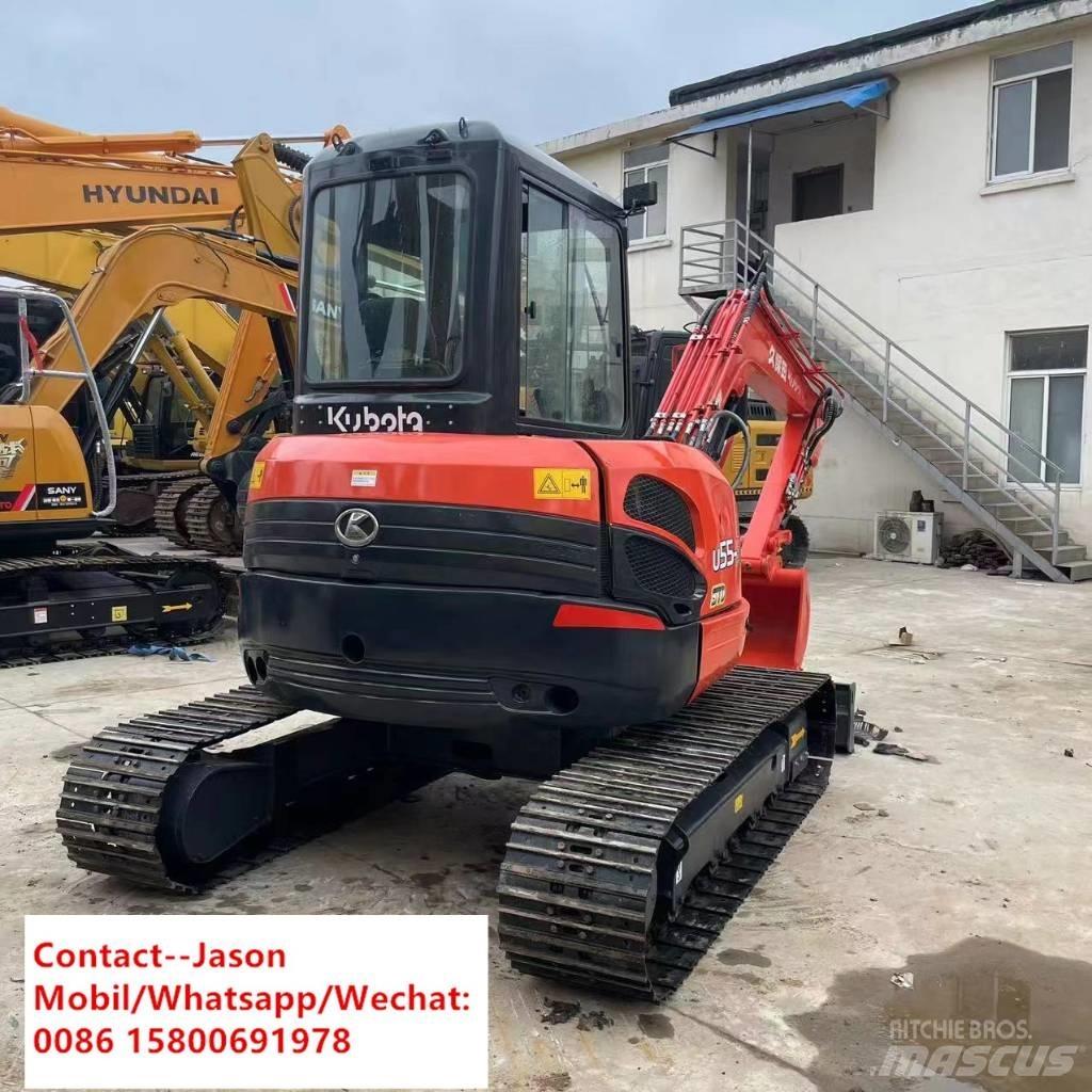 Kubota U55-5 Mini ekskavatörler, 7 tona dek