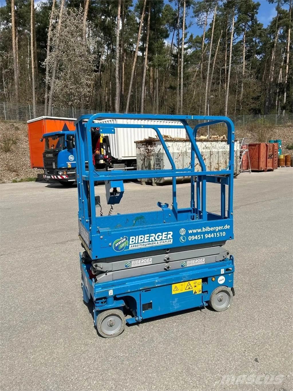 Genie GS 1432m Makasli platformlar