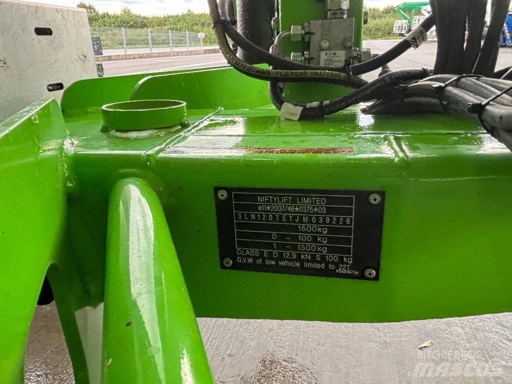 Niftylift 120 TET Tekerlekli platformlar