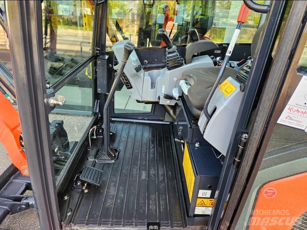 Kubota KX 019-4 Mini ekskavatörler, 7 tona dek