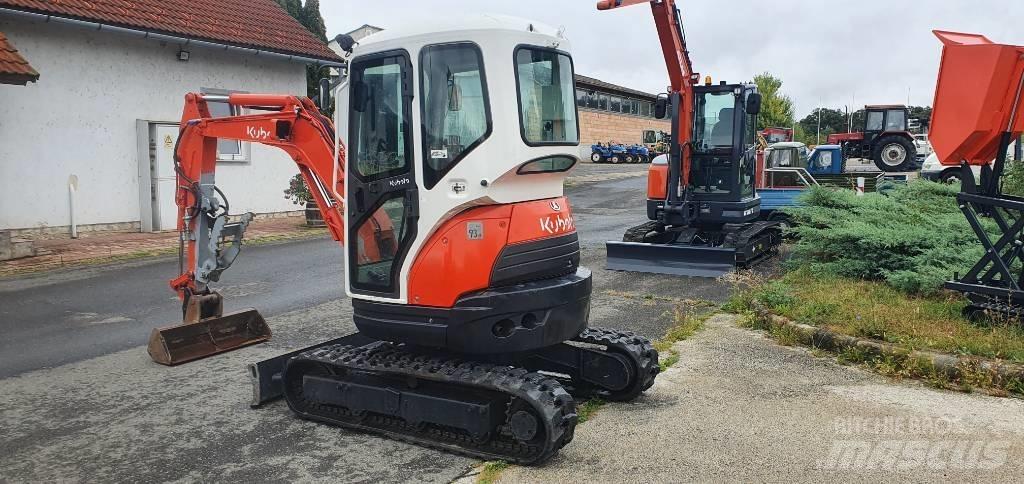 Kubota U 25-3 Mini ekskavatörler, 7 tona dek
