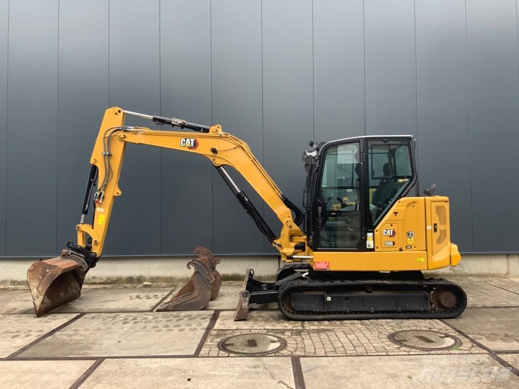 CAT erpillar 306 CR Mini ekskavatörler, 7 tona dek