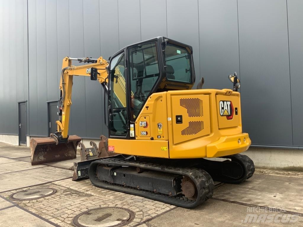 CAT erpillar 306 CR Mini ekskavatörler, 7 tona dek