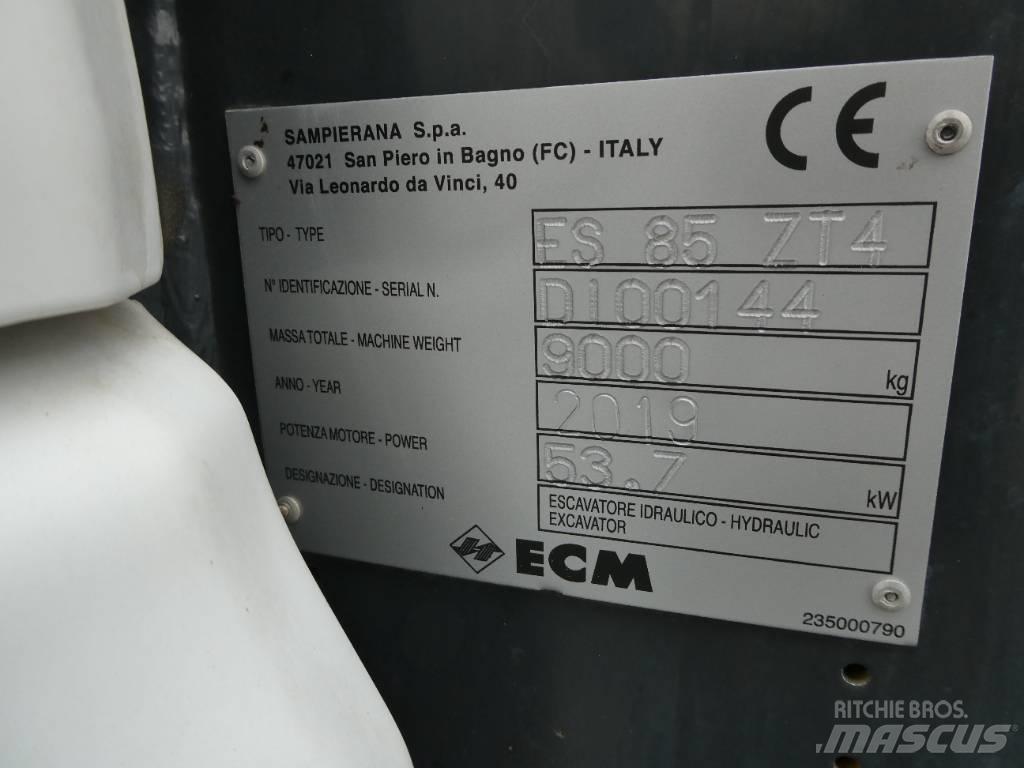 ECM ES 85 ZT4 Midi ekskavatörler 7 - 12 t