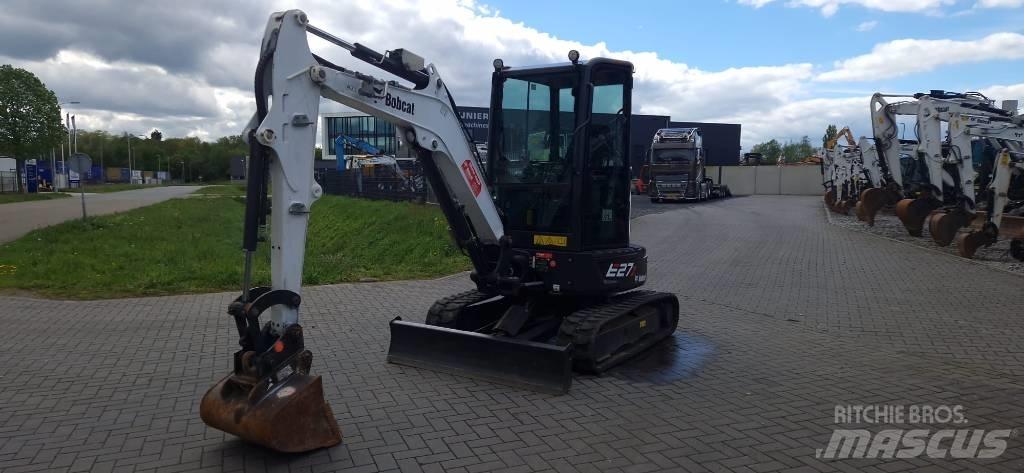 Bobcat E 27z Mini ekskavatörler, 7 tona dek