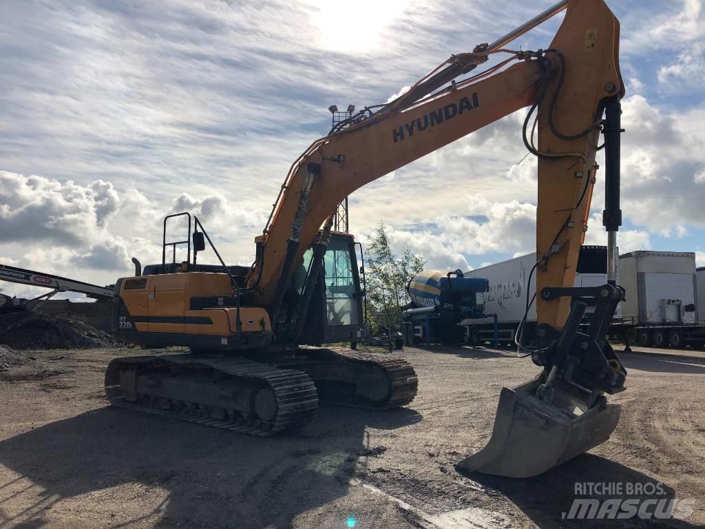 Hyundai HX 220 L Paletli ekskavatörler