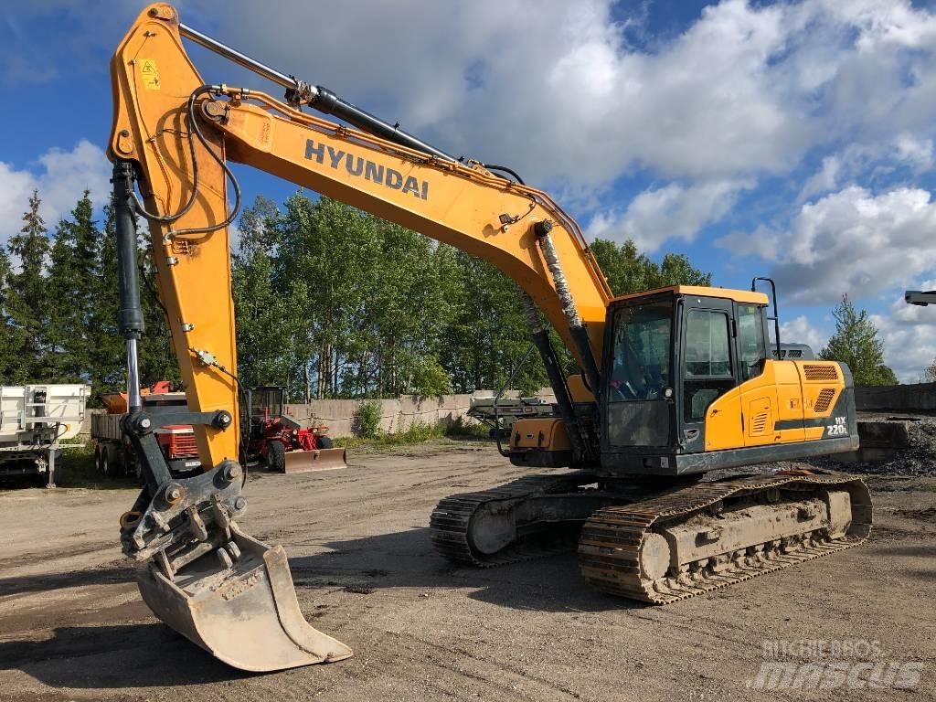 Hyundai HX 220 L Paletli ekskavatörler