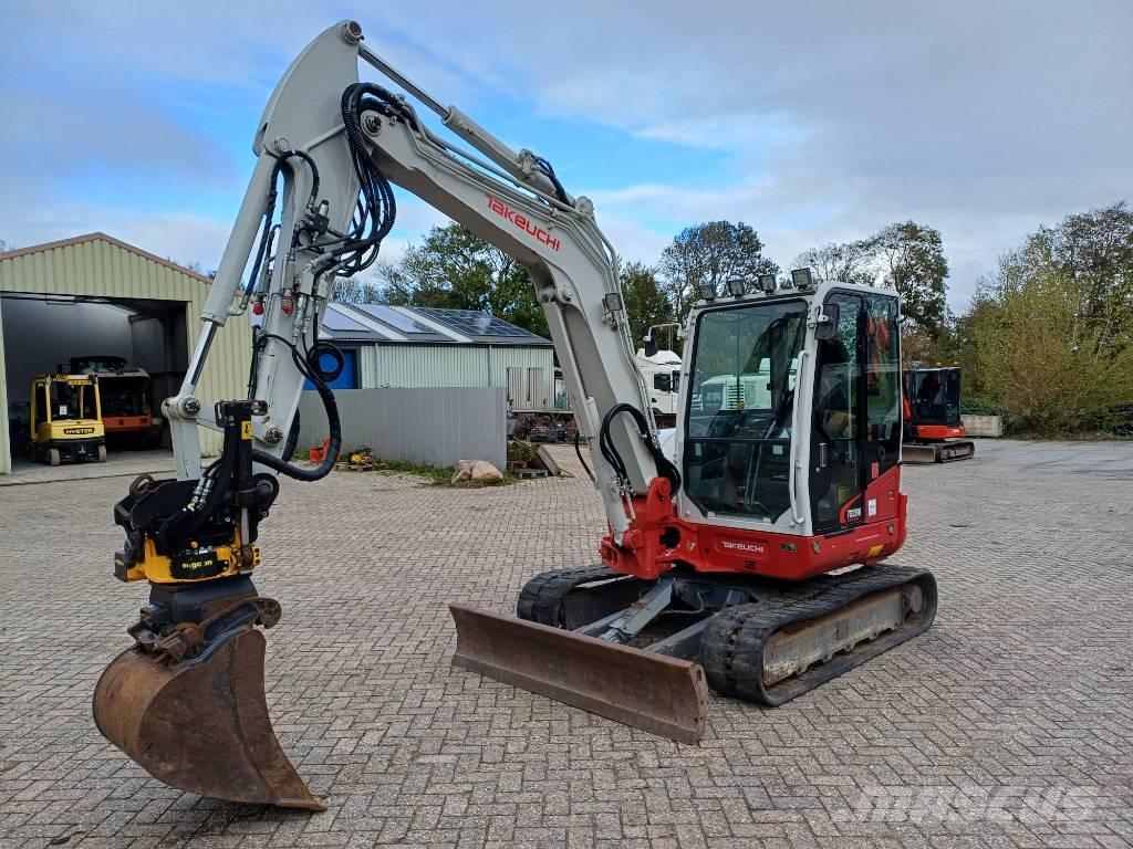 Takeuchi TB260 Mini ekskavatörler, 7 tona dek