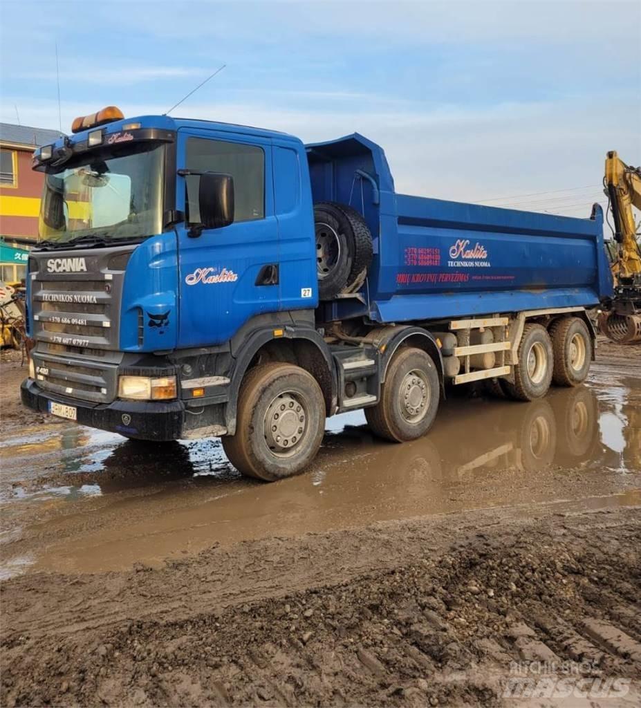 Scania R 420 8X4 Hidroliftli kamyonlar
