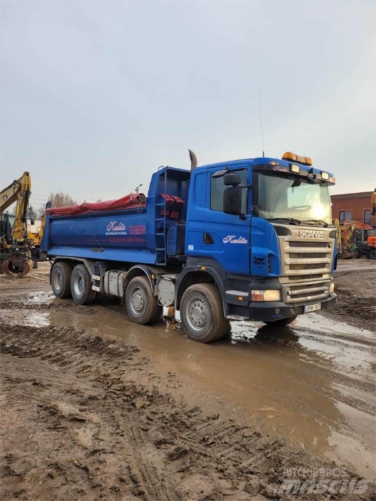 Scania R 420 8X4 Hidroliftli kamyonlar