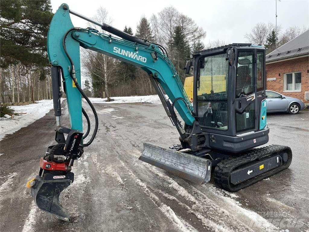Sunward SWE35UF Mini ekskavatörler, 7 tona dek