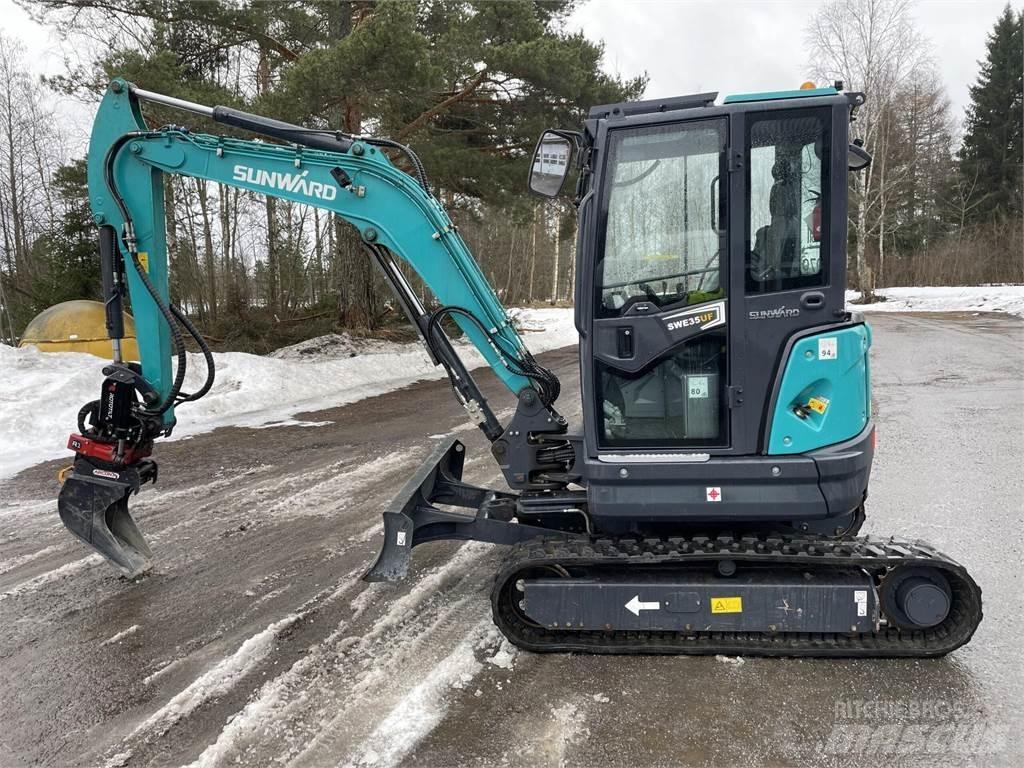 Sunward SWE35UF Mini ekskavatörler, 7 tona dek