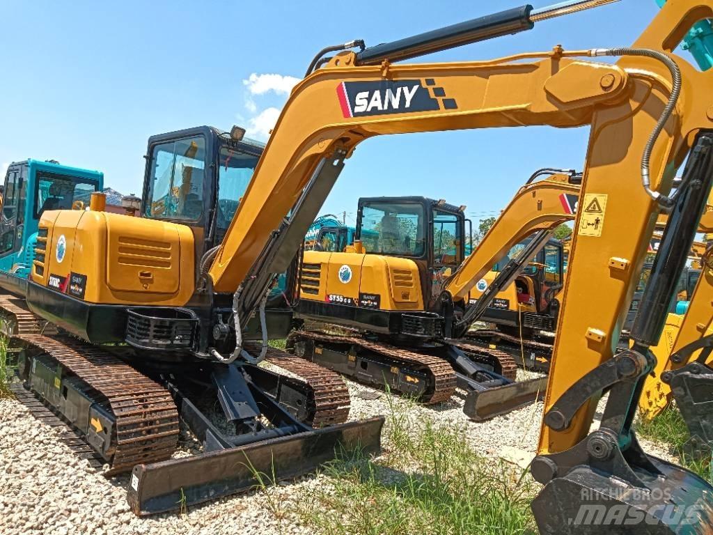 Sany SY 60 C Pro Mini ekskavatörler, 7 tona dek
