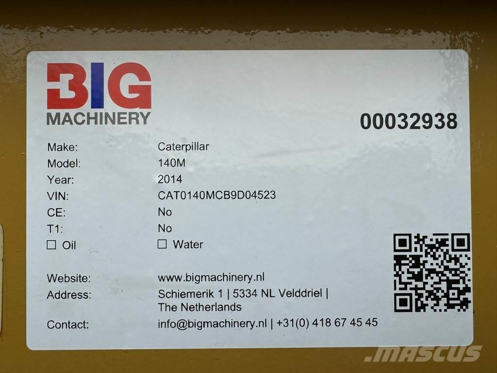 CAT 140M Greyderler
