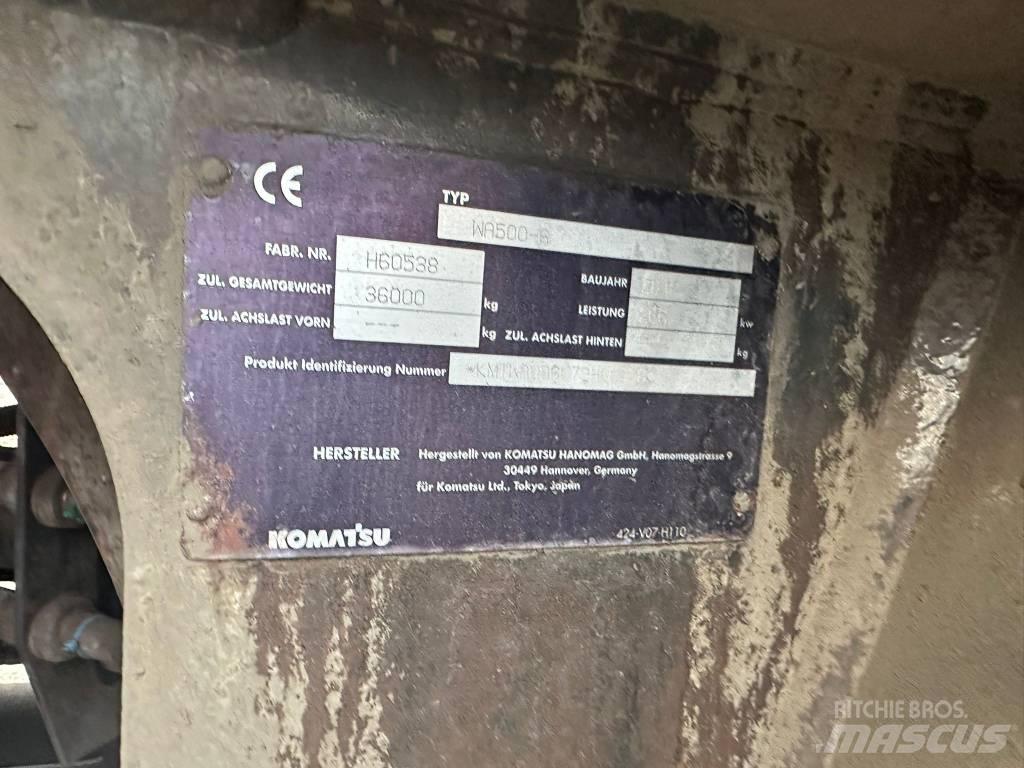 Komatsu WA 500-6 Tekerlekli yükleyiciler