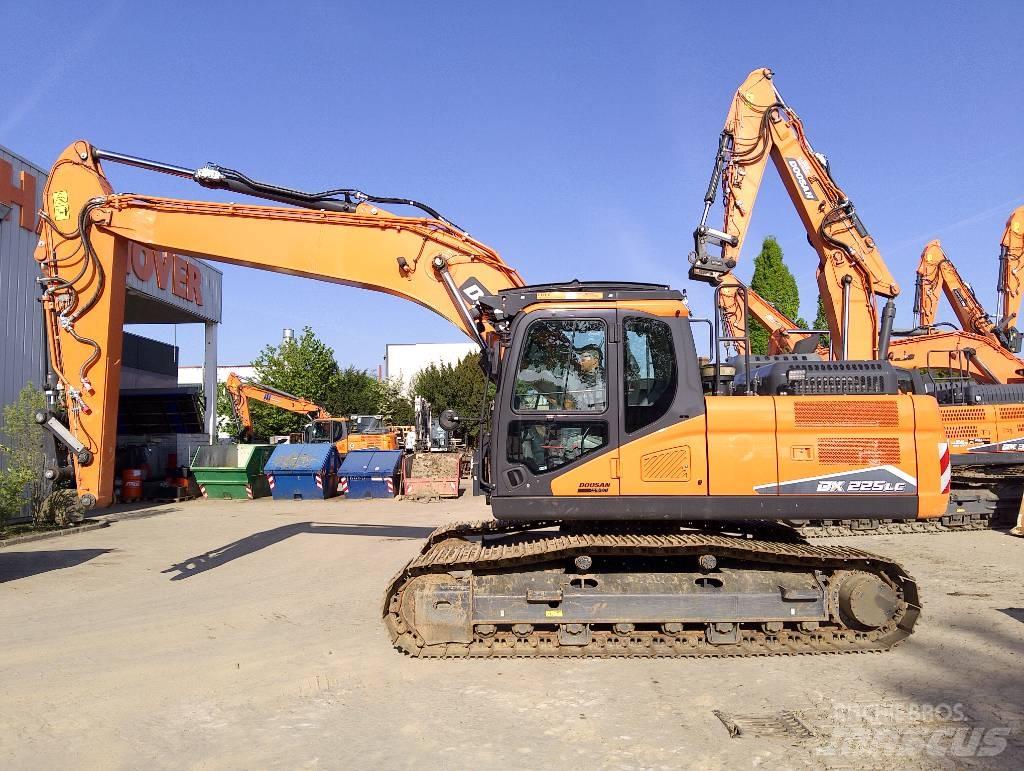 Doosan DX225LC-7 Paletli ekskavatörler