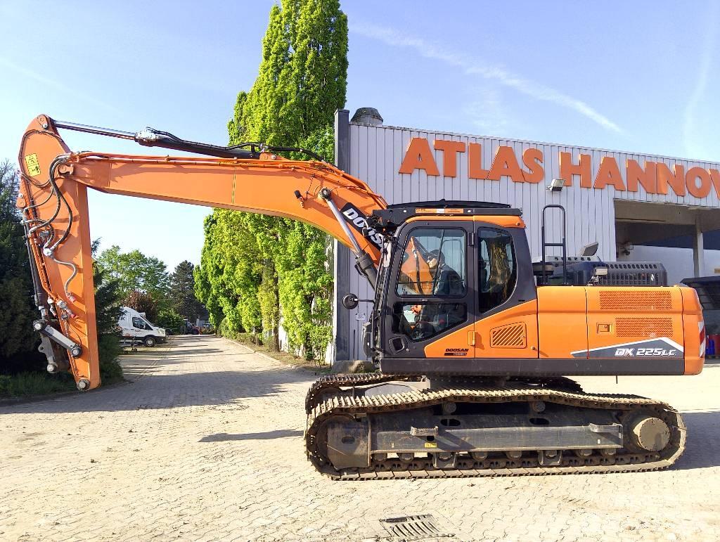 Doosan DX225LC-7 Paletli ekskavatörler