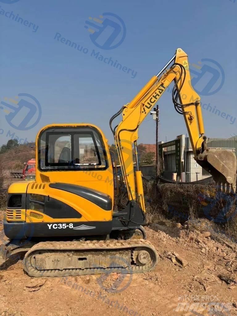 Yuchai YC35 Mini ekskavatörler, 7 tona dek