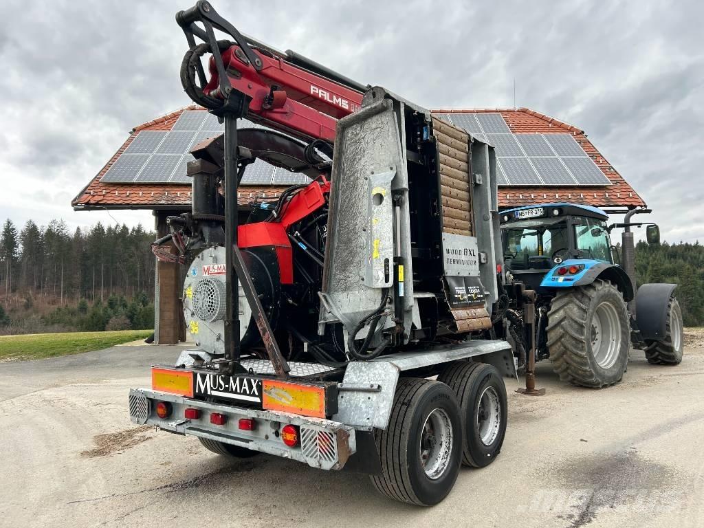 Mus-Max 8XL Odun kirma, yarma ve dograma makinasi