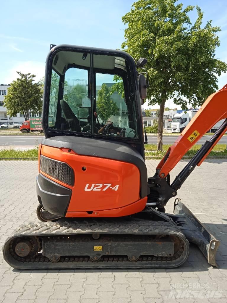 Kubota U 27-4 Mini ekskavatörler, 7 tona dek