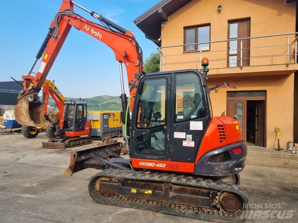 Kubota KX 80-4 Midi ekskavatörler 7 - 12 t
