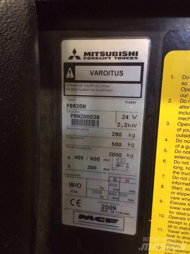 Mitsubishi PBR20N Düsük seviye platformu