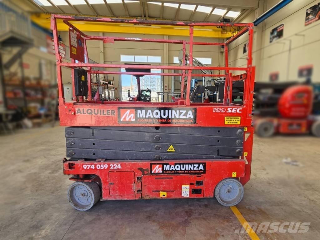 Manitou 100 SEC Makasli platformlar