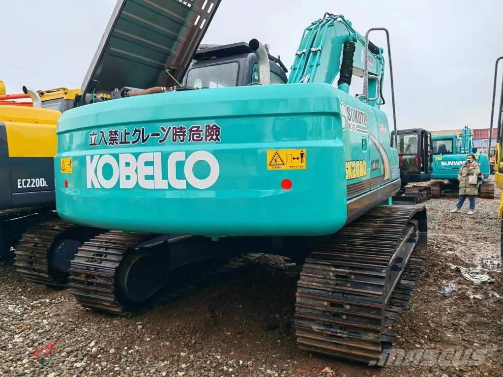 Kobelco SK200D Paletli ekskavatörler