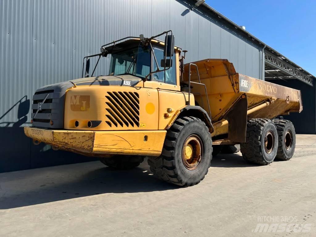 Volvo A30E Belden kirma kaya kamyonu