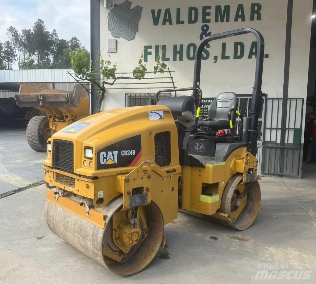 CAT CB 24 B, CB24 Çift tamburlu silindirler