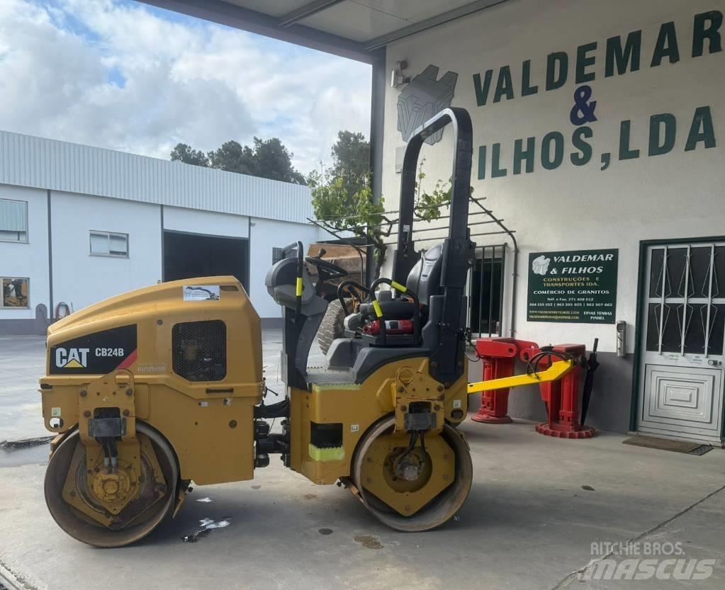CAT CB 24 B, CB24 Çift tamburlu silindirler