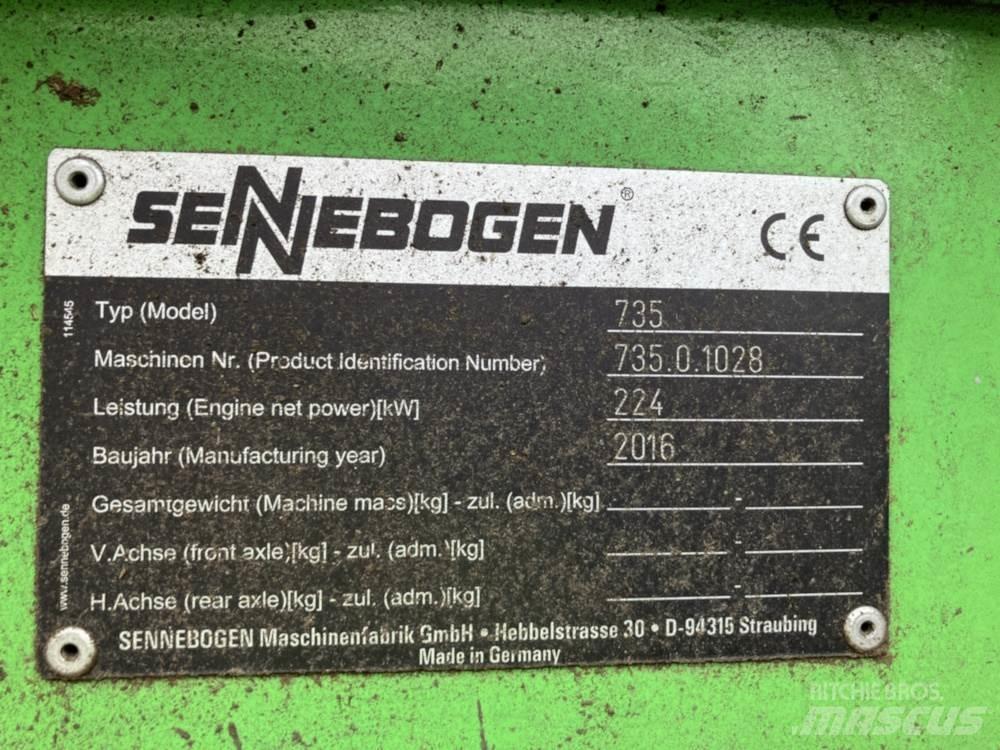 Sennebogen 735E Atık taşıma araçları