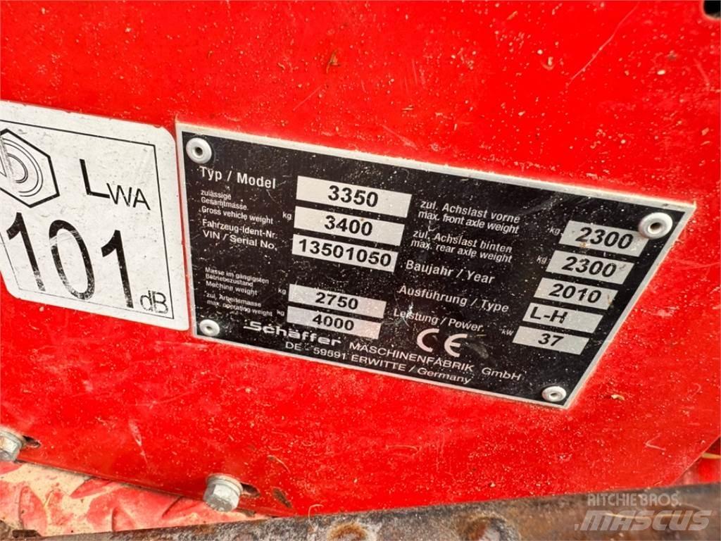Schäffer 3350 Tekerlekli yükleyiciler