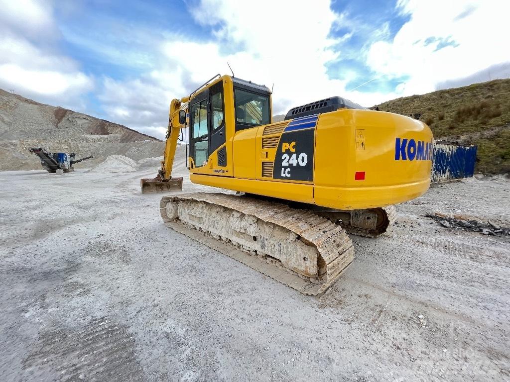 Komatsu PC 240 Paletli ekskavatörler