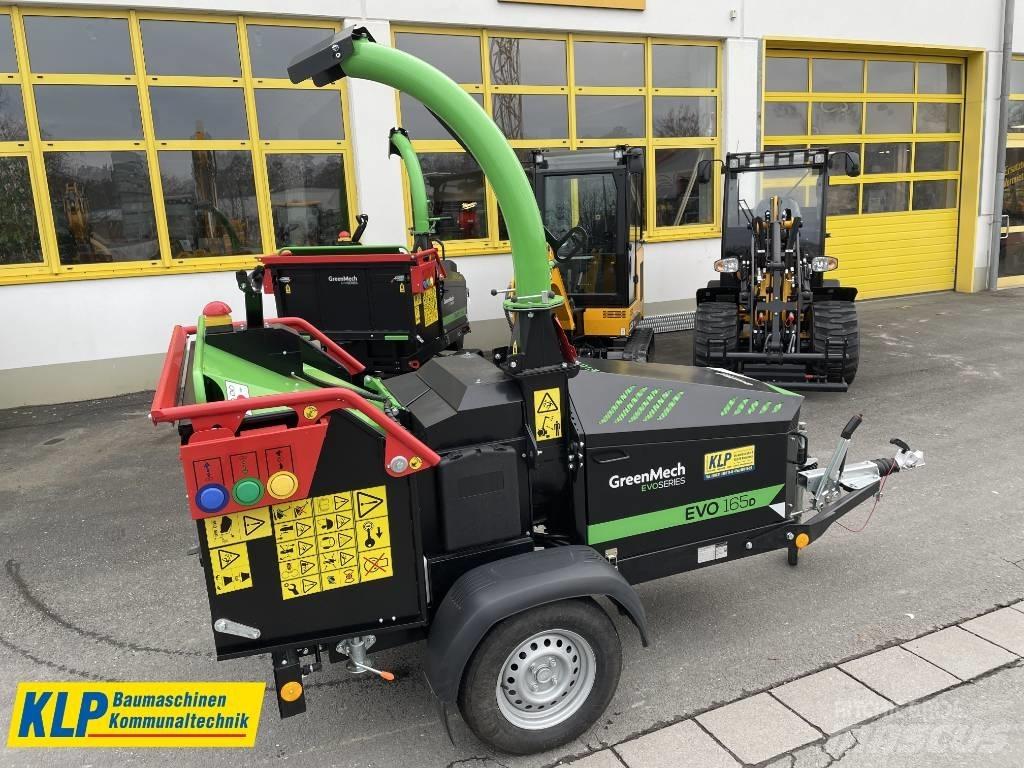 Greenmech EVO 165 D Ağaç öğütücüler