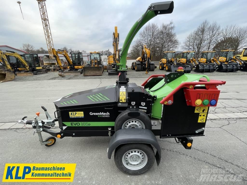 Greenmech EVO 165 D Ağaç öğütücüler