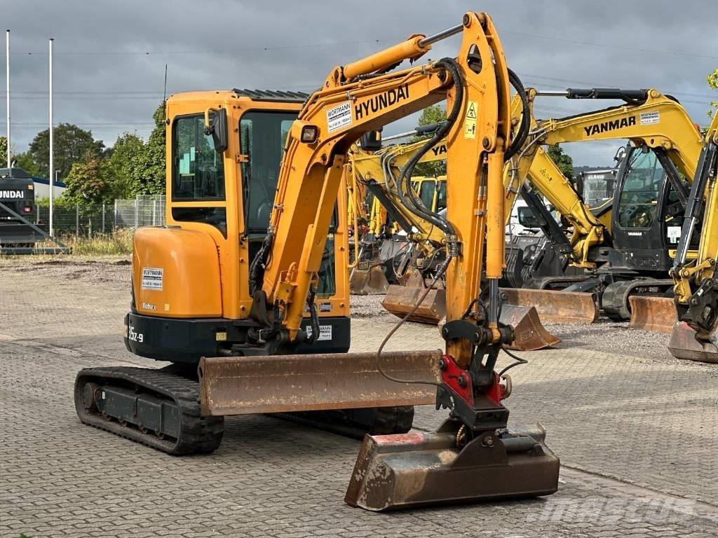 Hyundai R35Z 9 Mini ekskavatörler, 7 tona dek