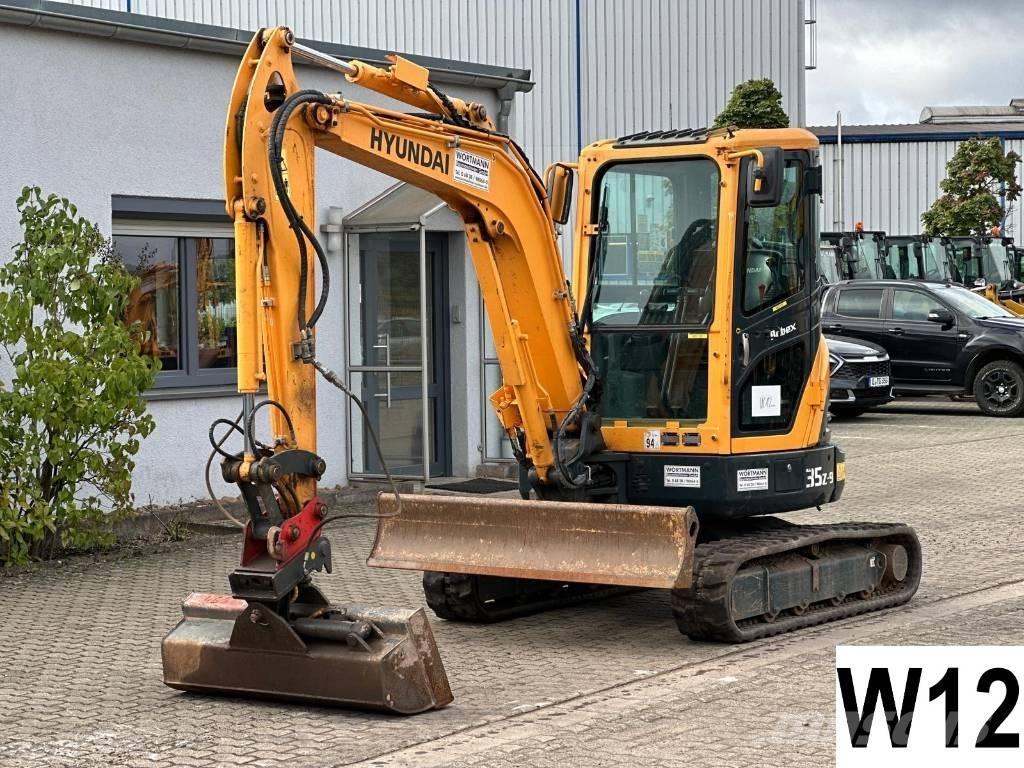 Hyundai R35Z 9 Mini ekskavatörler, 7 tona dek