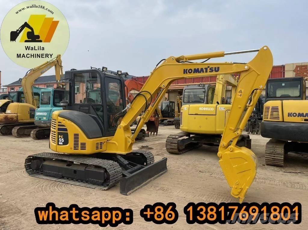 Komatsu PC 55 MR-3 Mini ekskavatörler, 7 tona dek