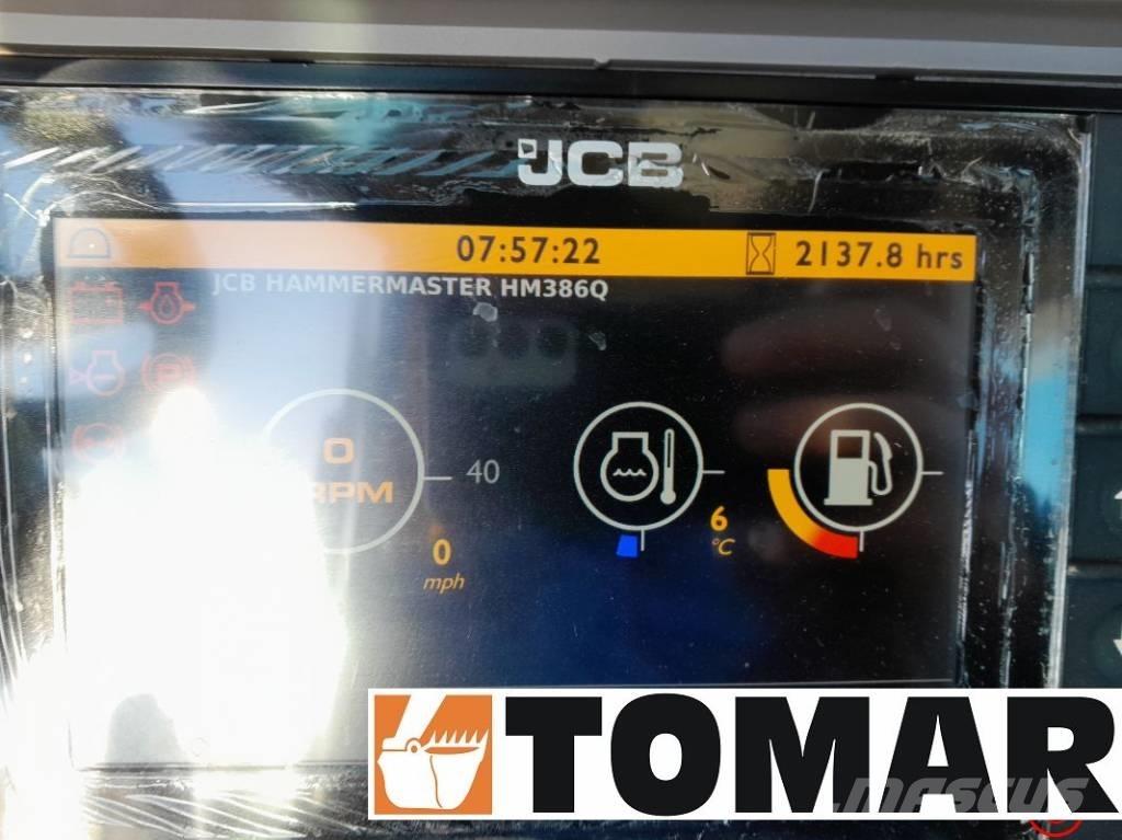 JCB 110 W Hydradig Lastik tekerli ekskavatörler