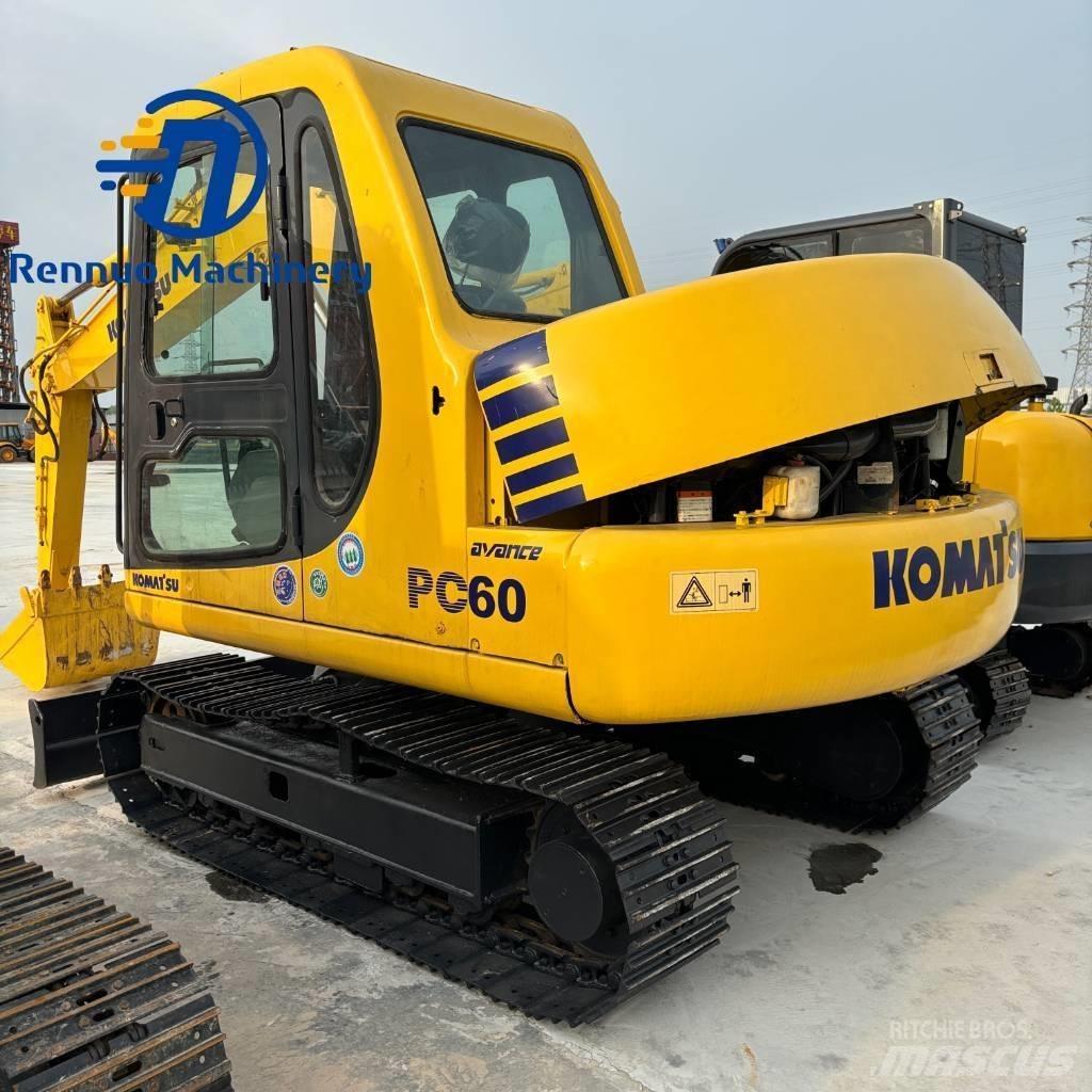 Komatsu PC 60 Mini ekskavatörler, 7 tona dek