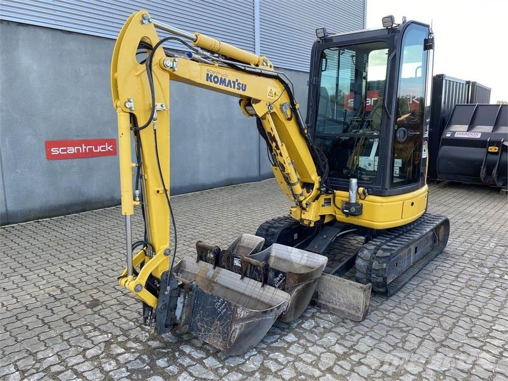 Komatsu PC26MR-3 Lastik tekerli ekskavatörler