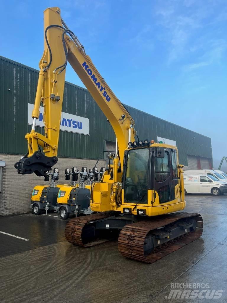 Komatsu PC138US-11 Paletli ekskavatörler