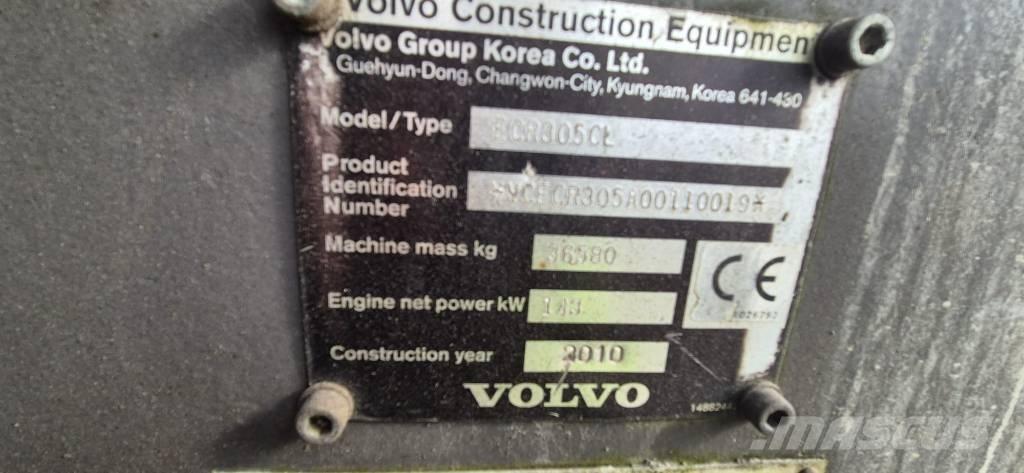 Volvo 305C Yıkım ekskavatörleri