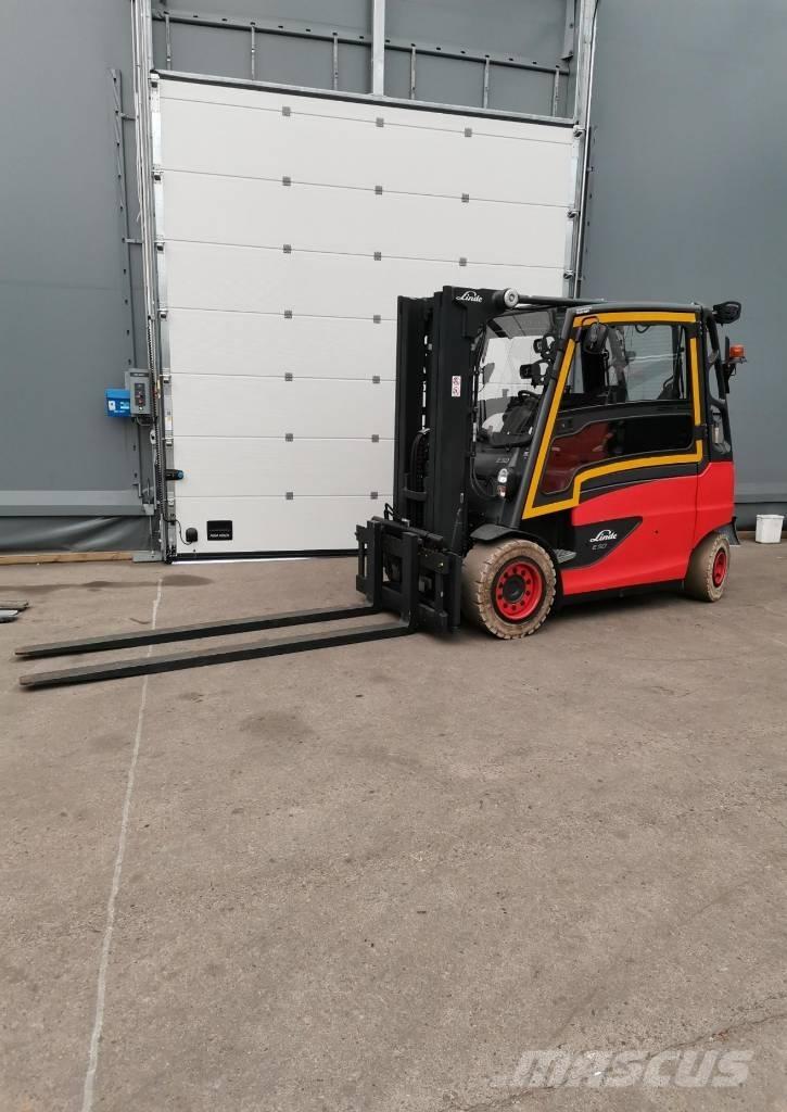 Linde E50L-01/600 Elektrikli forkliftler
