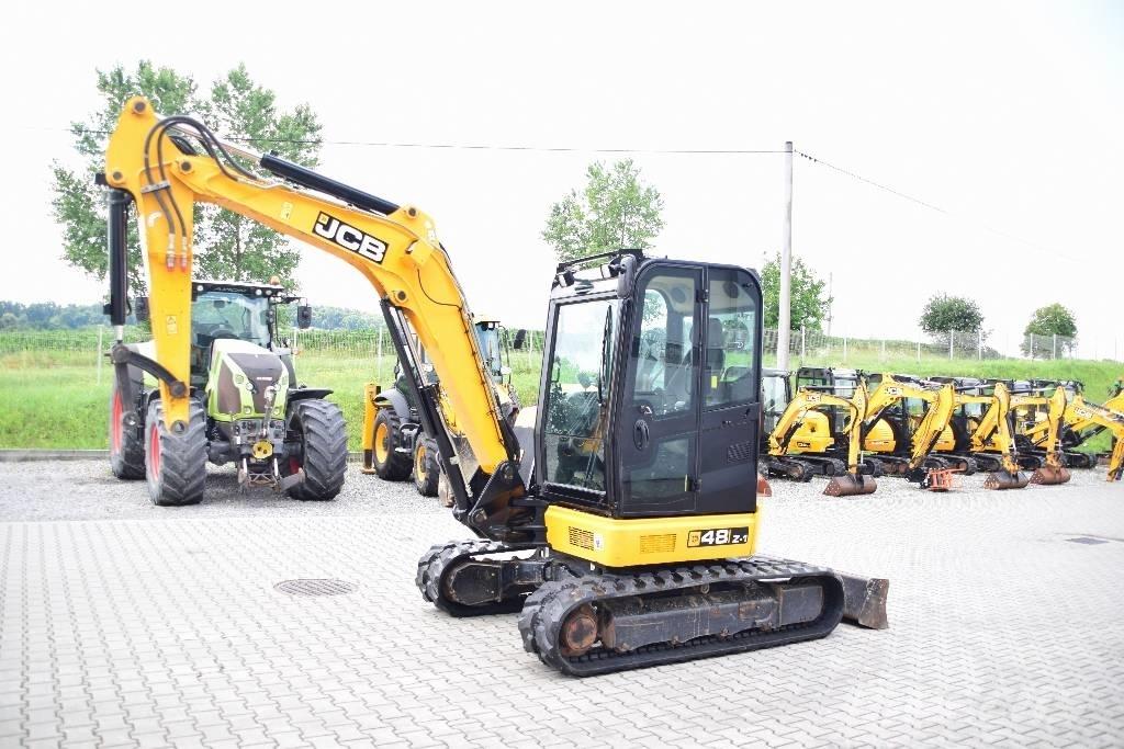 JCB 48 Z-1 Mini ekskavatörler, 7 tona dek