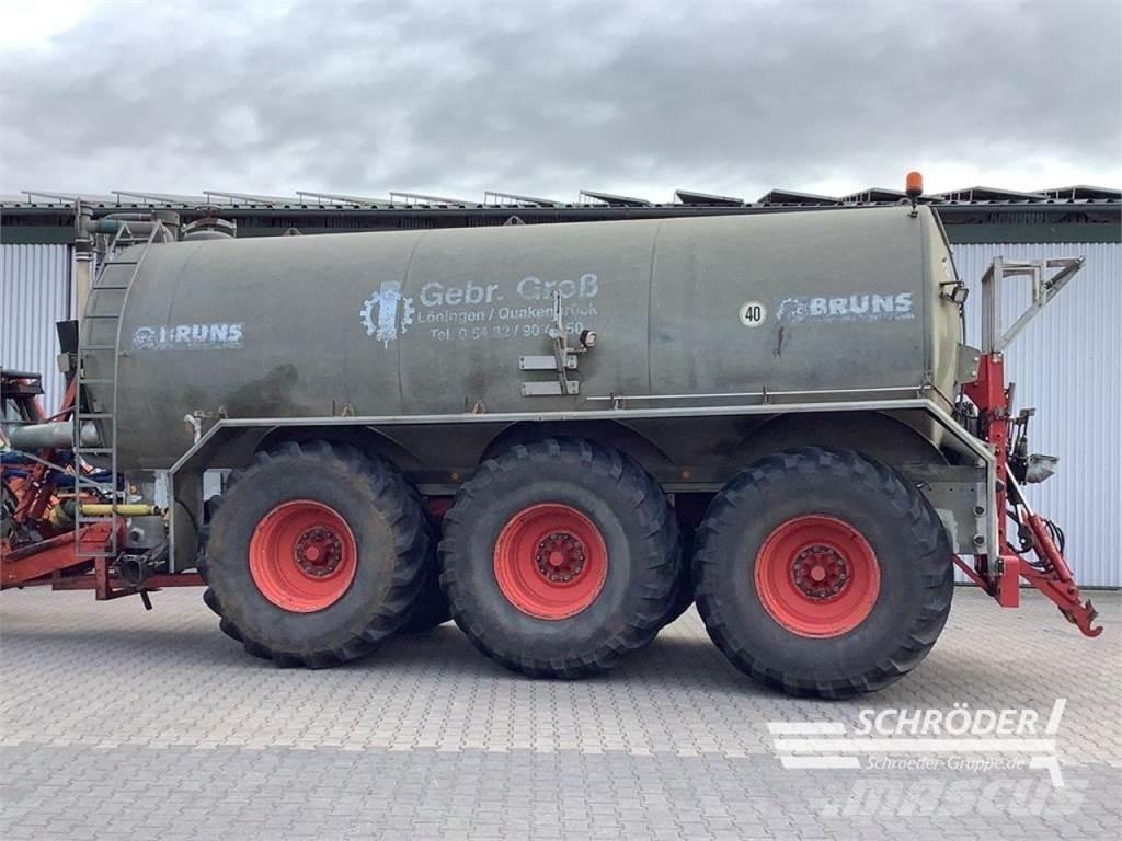 Bruns 26000 L Sivi gübre ve ilaç tankerleri