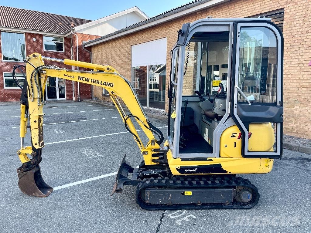 New Holland E 18 C Mini ekskavatörler, 7 tona dek